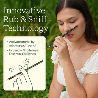 Rub & Sniff Scented Colored Pencil 10-Pack Winter #11-2513