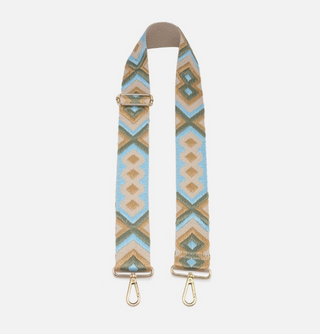 Guitar Strap - STPBO Bohemian Sage/Aqua