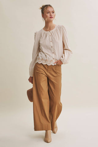 J4539T Blouse Latte