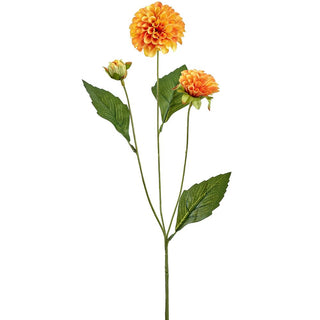 Dahlia Spray Yellow/Orange #FSD273-YE/OR