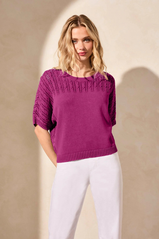 5733O 4632 Sweater Passion Fruit