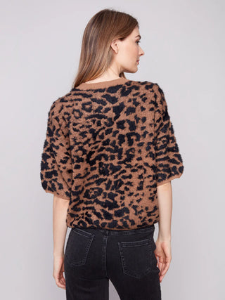C2858P 449C Top Leopard