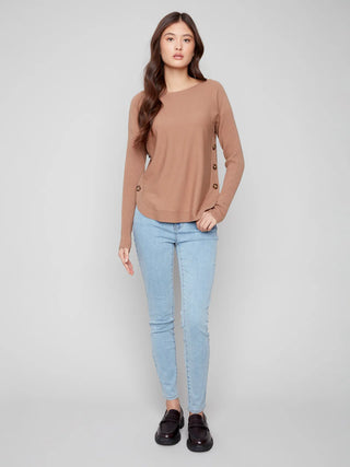 C2871 Sweater Truffle