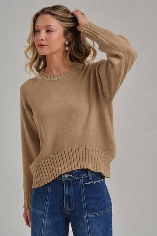 JLT00239-01 Sweater Taupe