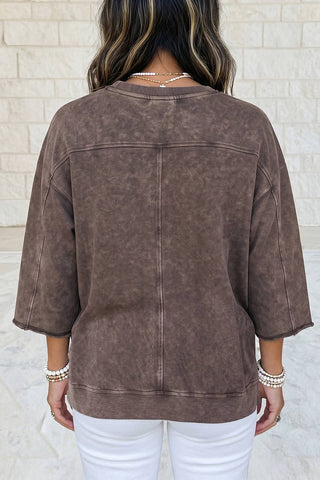P5017 Top Dark Brown