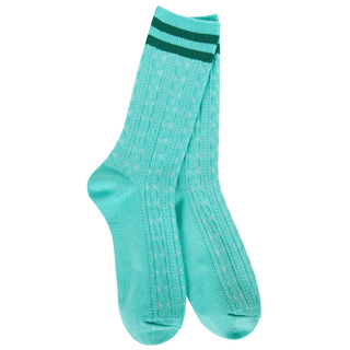 76767 Weekend Light Weight Rugby Crew Pistachio Socks