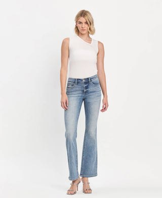 T6460 Jeans Mid Rise Futuristic