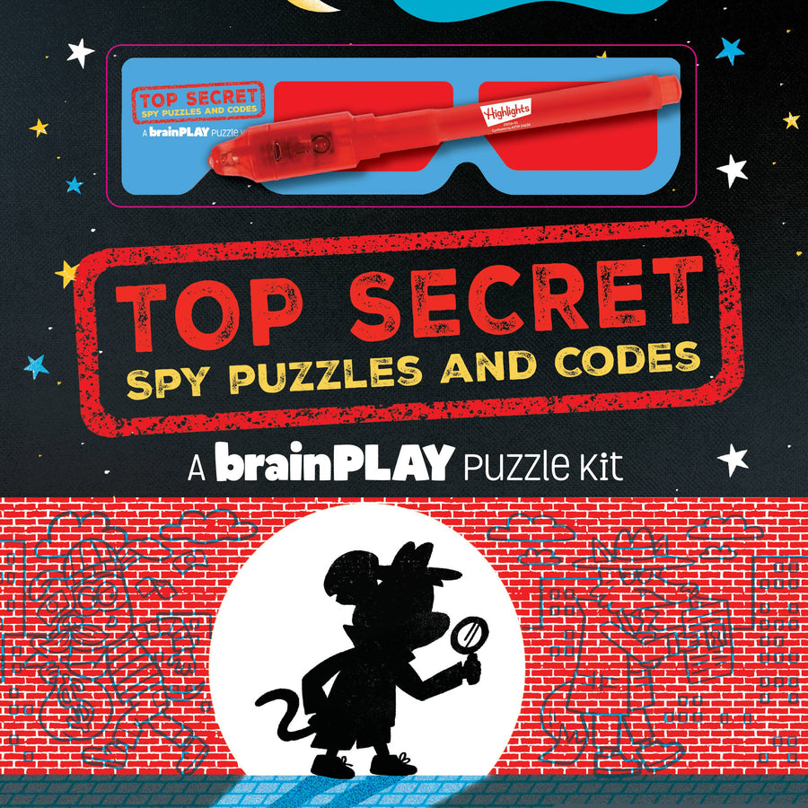 BrainPLAY Top Secret Spy Puzzles and Codes – Inspired New Ulm