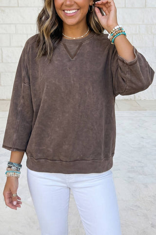 P5017 Top Dark Brown