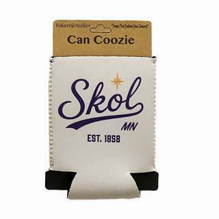 Minnesota Tan SKOL 12oz Can Koozie 