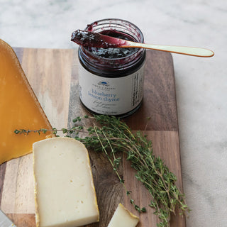 Blueberry Lemon Thyme Cheese Preserves #FF0141