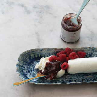 Raspberry Pepper Fruit Preserves For Cheese #FF0142
