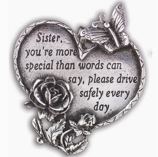 Visor Clip - Sister Heart #KVC320