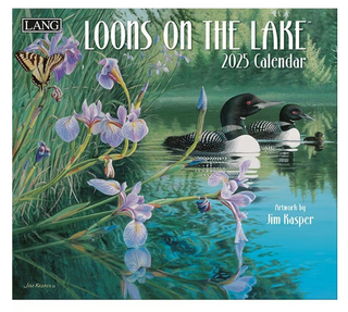 Loons On The Lake 2025 Wall Calendar