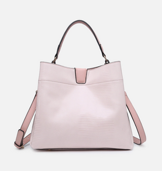 M1951 Tati Satchel Lizard - Baby Pink