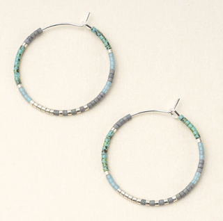 MS001-Turquoise Multi/Silver Ear 4S93