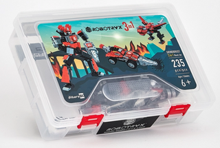 Robot Car Animal 3 In 1 Toy Kit Robotryx Grindburst 235 Pc