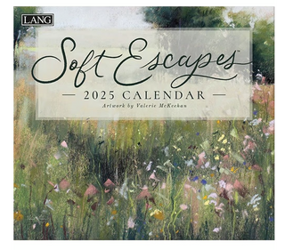 Soft Escapes 2025 Wall Calendar