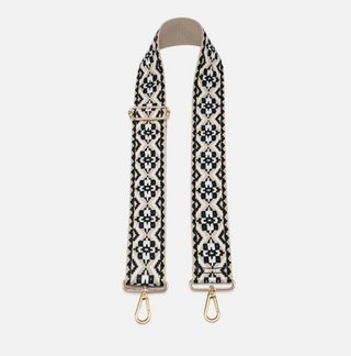 Guitar Strap -STPTRB Tribal Black/White