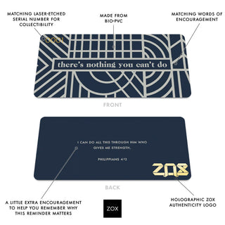 There's Nothing You Can't Do Bible Verse Bracelet #IF-TNYCD