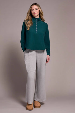 6036O 5139 Henley Top Silver Pine