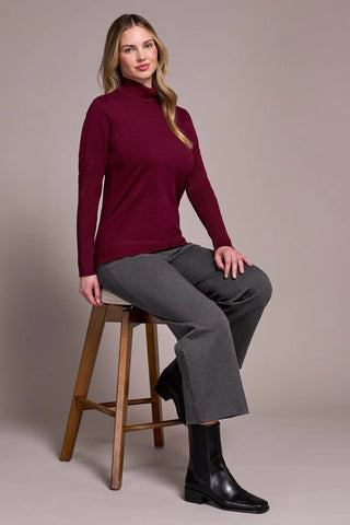 2292O 835 Sweater Wine