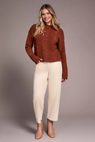 5954O 5046 Sweater M Ginger Spice