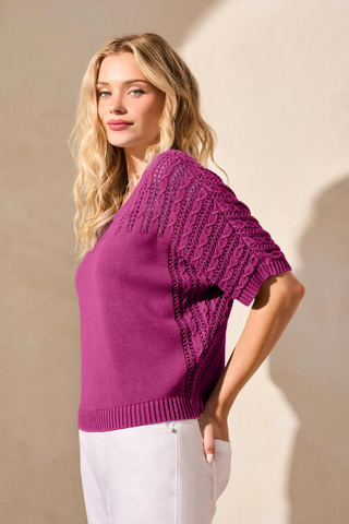 5733O 4632 Sweater Passion Fruit