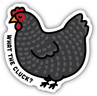 What The Chicken Sticker #1388-LSTK