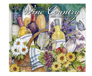 Wine Country 2025 Wall Calendar