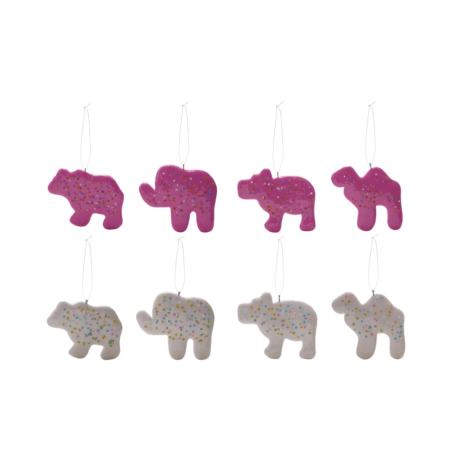 Creative Co-Op Animal Cookie Ornament