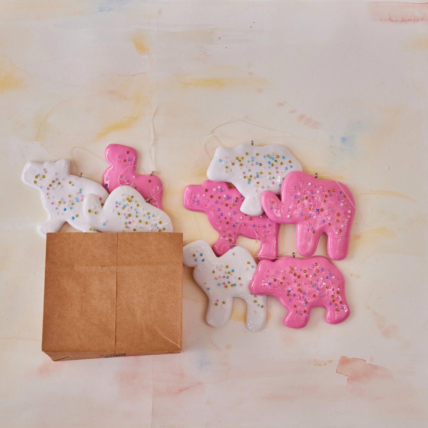 Creative Co-Op Animal Cookie Ornament - Thumbnail 2
