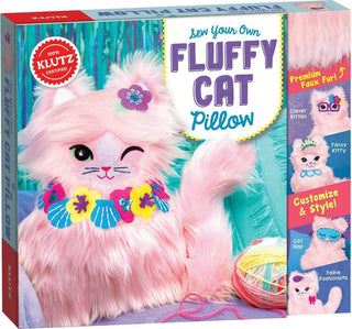 Sew Your Own Fluffy Cat Pillow #856621