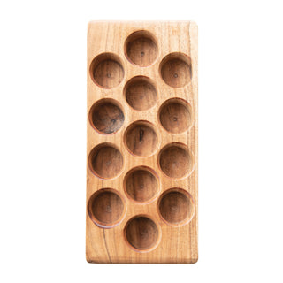 Acacia Wood Egg Tray #DF3568