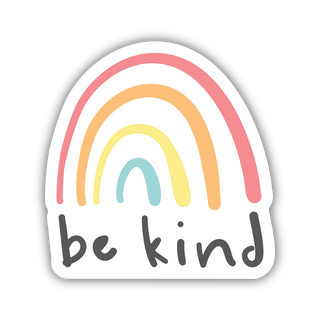 Be Kind Rainbow Sticker #1140-LSTK