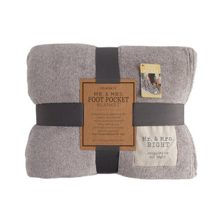 Mr. & Mrs. Foot Pocket Blanket #1004580062