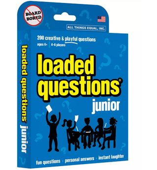 Loaded Questions Junior - Card Game #20098