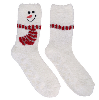 Snowman Therapeutic Spa Socks #72897-F