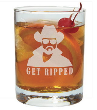 Ripped 12oz Rocks Glass #25374