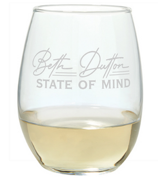 Stemless Wine -17oz State Of Mind #25375